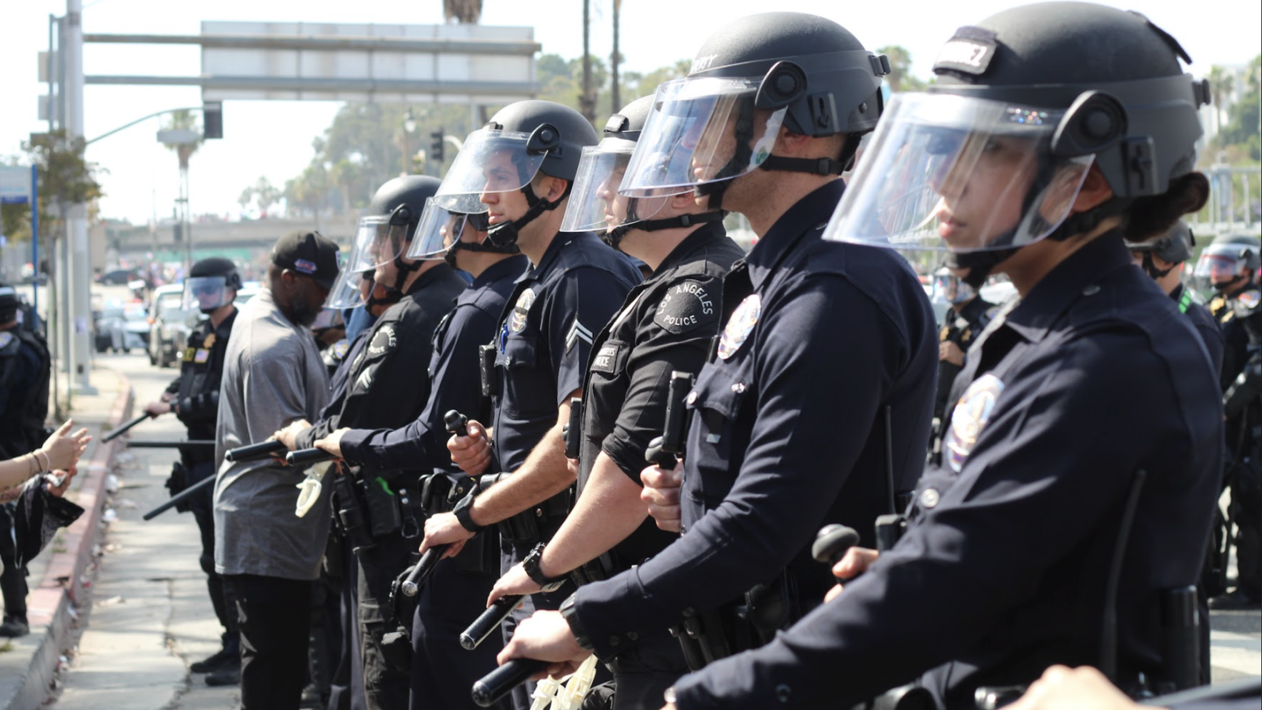Protester files claim against LA County and city over injuries during June protest